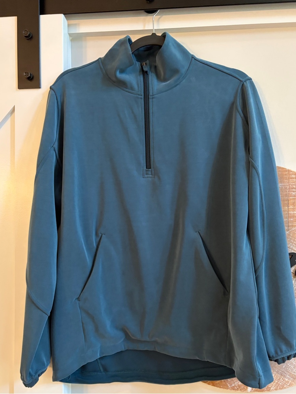 lululemon athletica Teal Half-Zip Pullover Sweatshirt